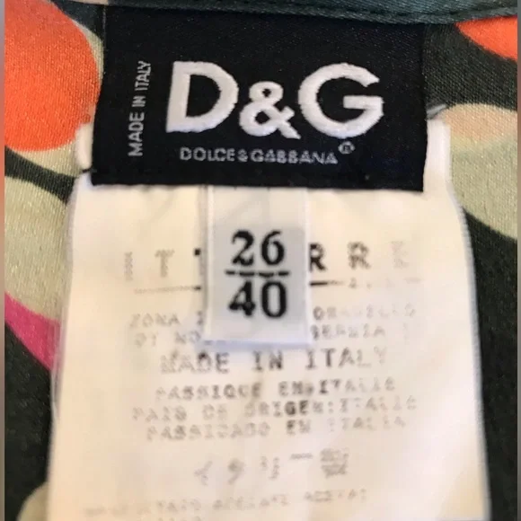 Vintage Dolce & Gabbana Fitted Silk Blouse - Picture 10 of 13